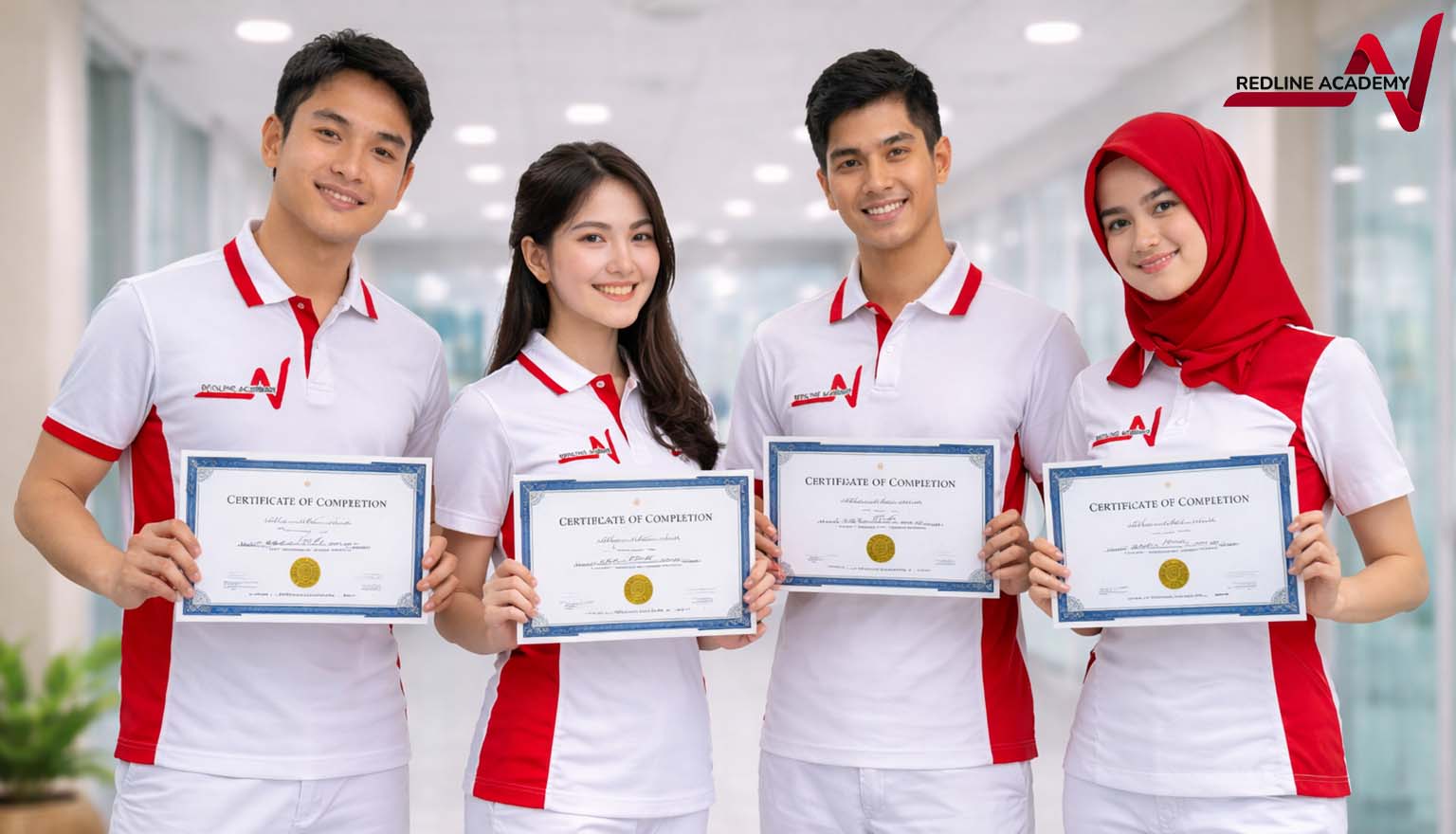 Lulusan caregiver siap melangkah ke peluang kerja dan pengembangan karier berikutnya.